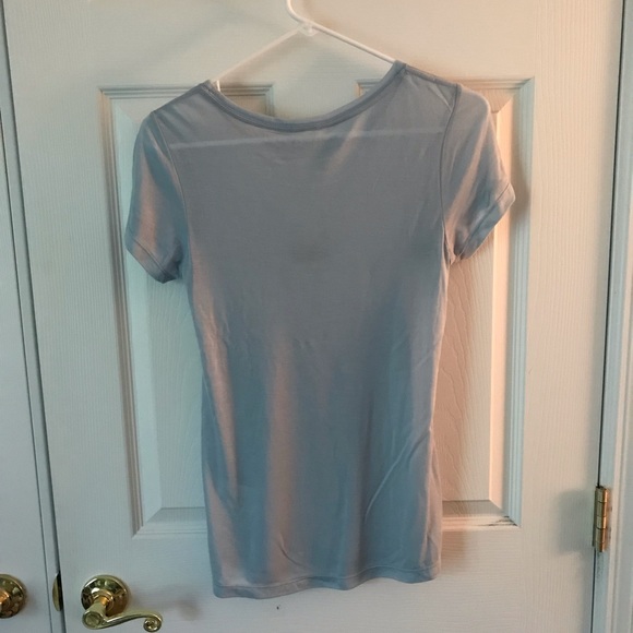 NWT H&M Women’s Size XS Sheer SS T Shirt - Picture 2 of 5